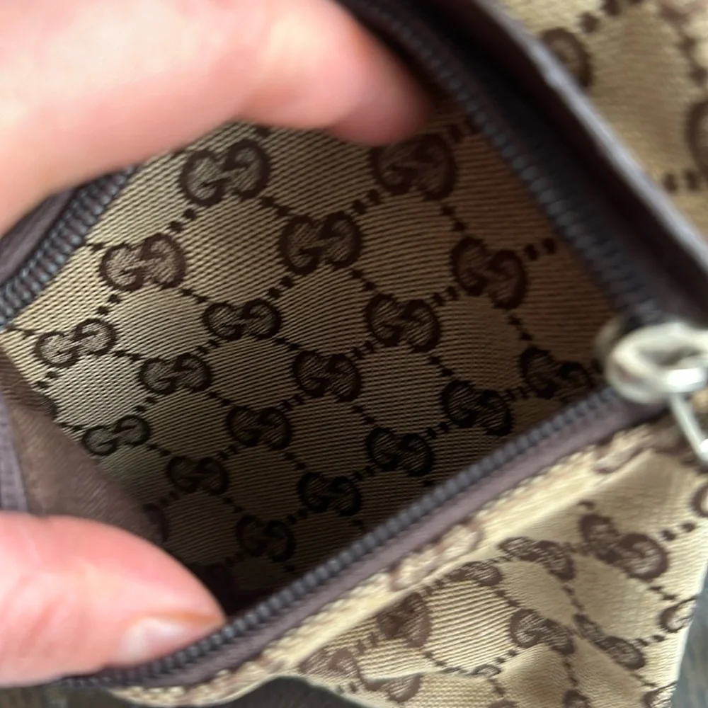 Gucci GG Canvas Web Print Double Pocket BELTBAG